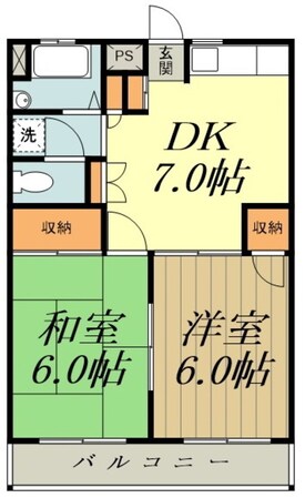 プラムヒルの物件間取画像